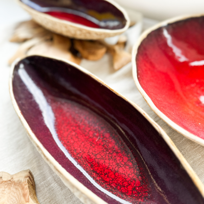 Patera ceramiczna łódka Chilli