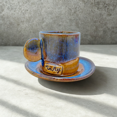 Filiżanka ceramiczna espresso "Caffe Carmel"