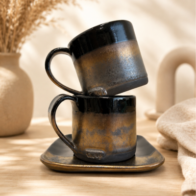 Filiżanka ceramiczna „Onyks” 200 ml 