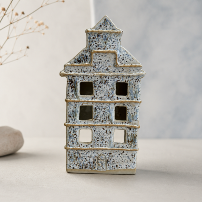 Ceramiczny świecznik „Kamieniczka” 