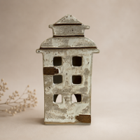Duży ceramiczny świecznik „Kamieniczka” XL
